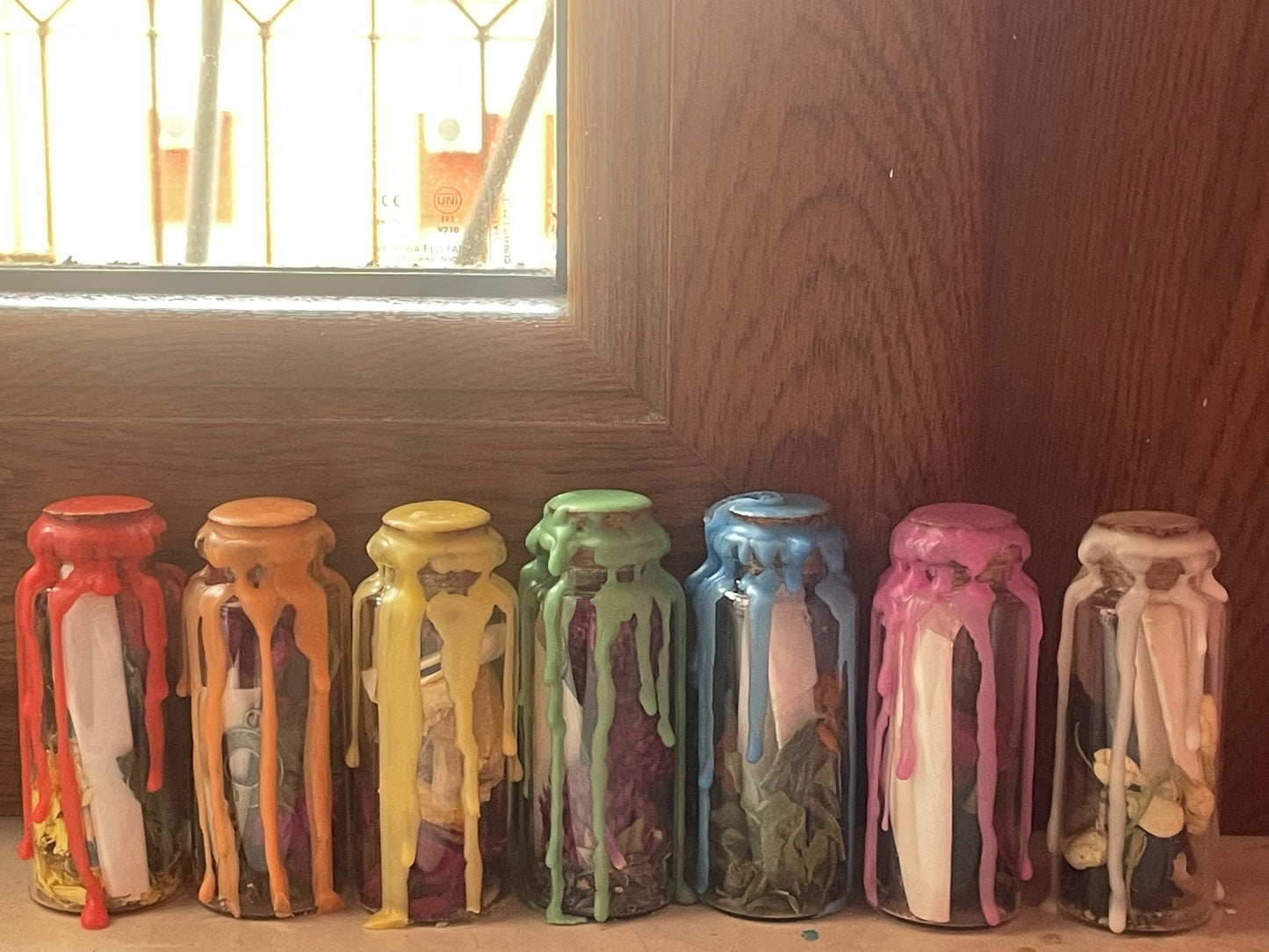 Spell jar about chakras